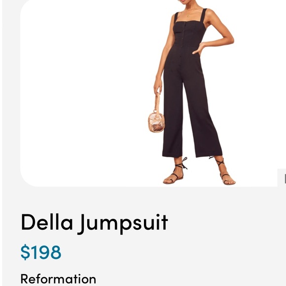 New Reformation Della Jumpsuit - Picture 3 of 12
